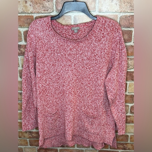 J. Jill Sweaters - jjill 2 pocket high low sweater size L